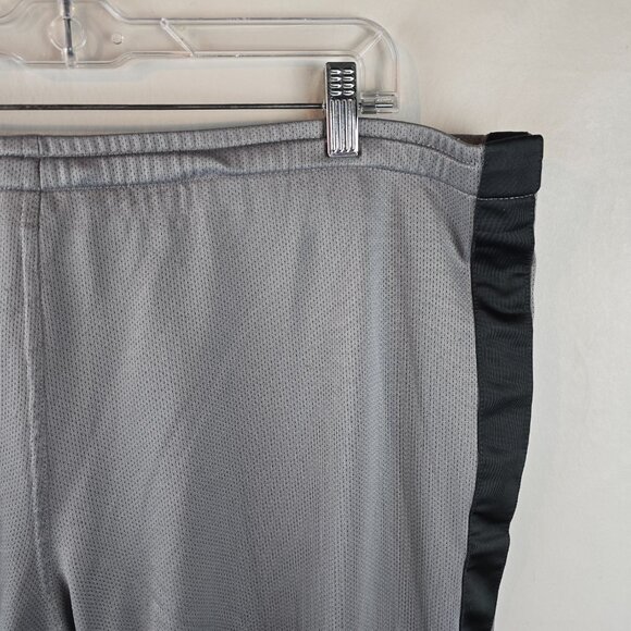 Nike Pants Mens XL Gray Track Warm Up Work Out Y2k Vintage Athleisure Swoosh - Picture 8 of 11